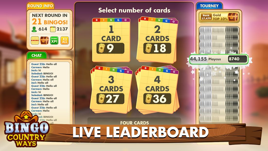Bingo Country Ways: Live Bingo