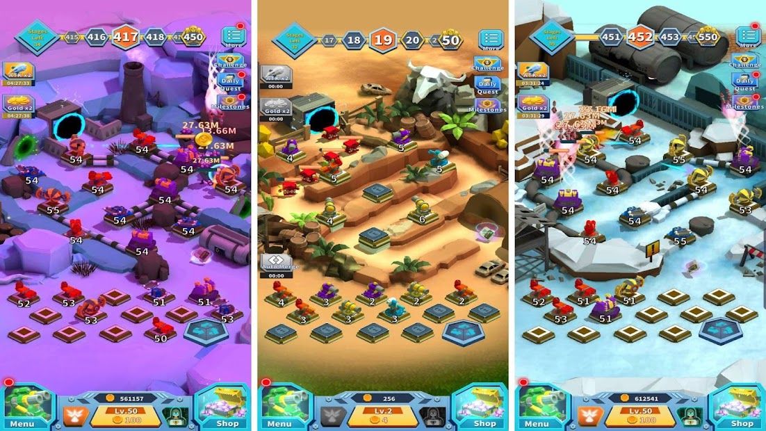 Turret Merge Defense