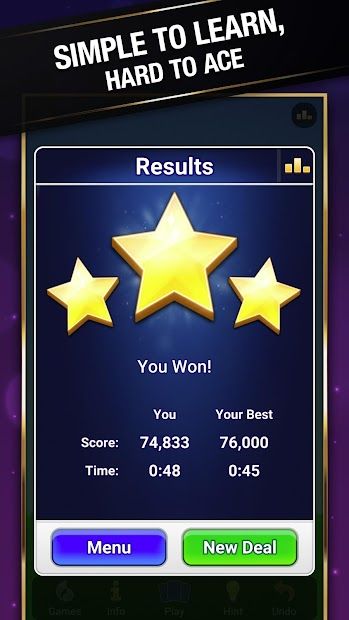 Aces Up Solitaire