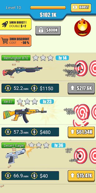 Idle Guns
