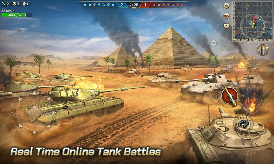 Tank Legion 15v15 Battle