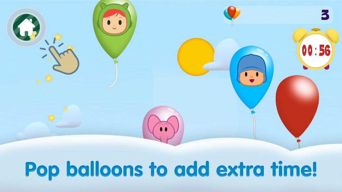Pocoyo Pop: Balloon Game for children