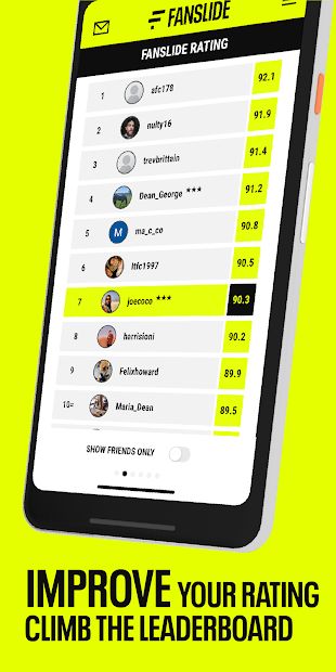Fanslide - Live In Play Fantasy Football