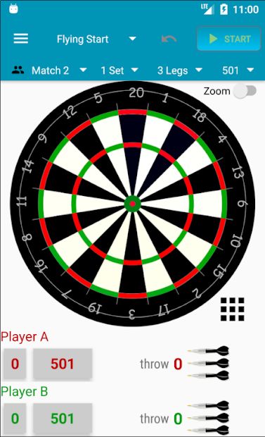 Darts Scorecard