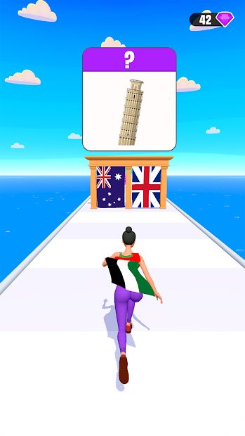 Flags Flow: Smart Running Game