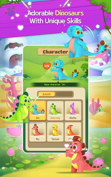 Bubble Shooter: Dino Friends