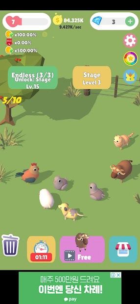 Cute Farm: Merge Tycoon