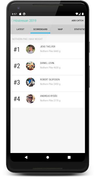 FishChamp - Sport fishing app
