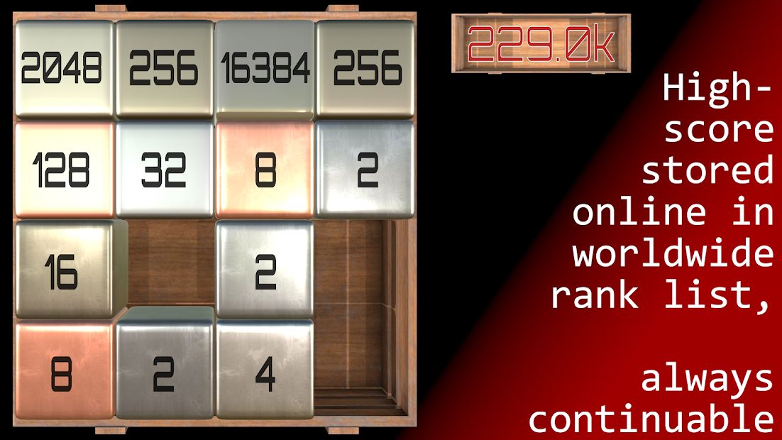 2048 Perspective Cubes & Cards