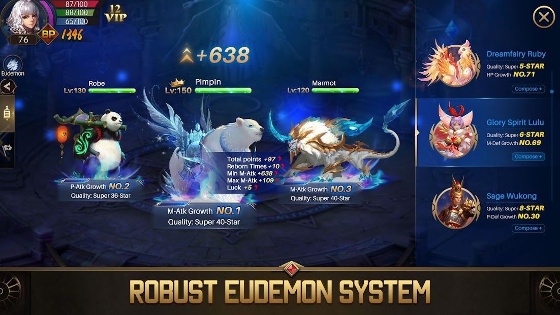 Eudemons M: Fantasy of Legends