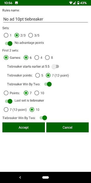 Tennis Umpire App