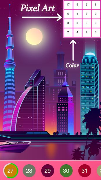 Pixel Art - Paint by Number
