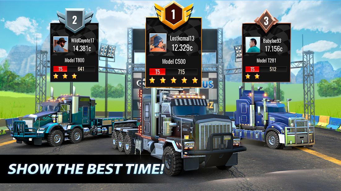Big Rig Racing: Drag racing