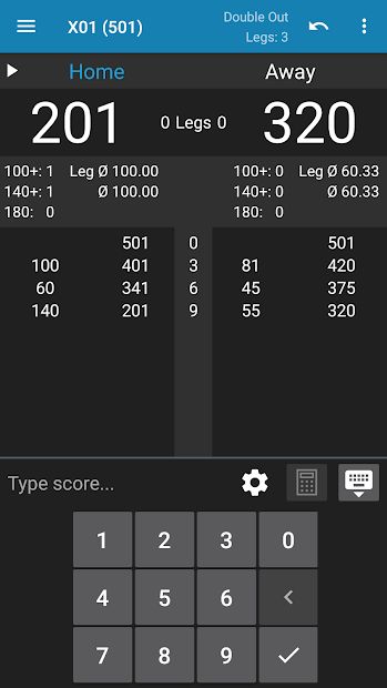 Darts Scorer