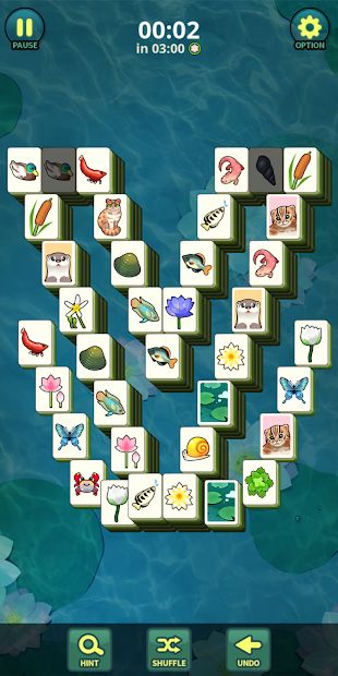 Mahjong Lotus Solitaire