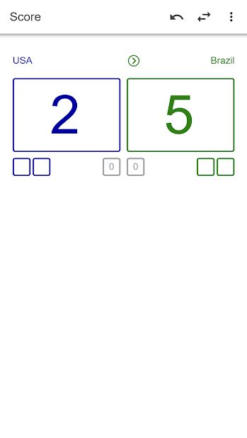 Volleyball Score Simple