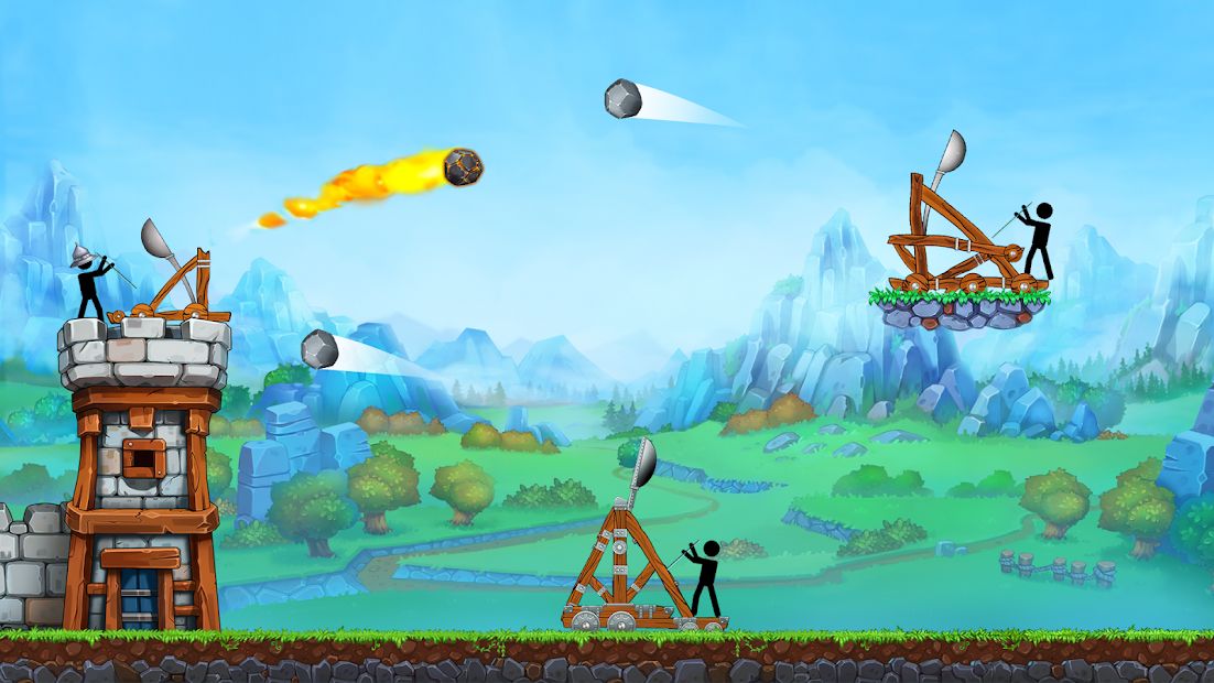 The Catapult - Stick man Throw