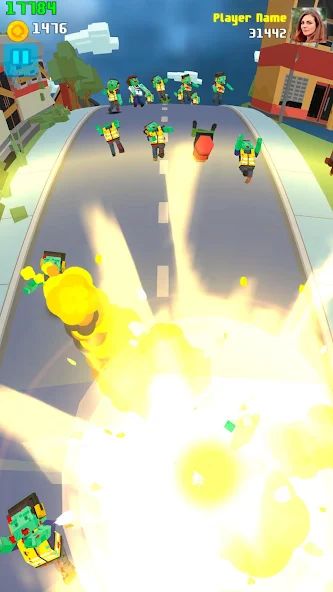 Zombie Run And Gun