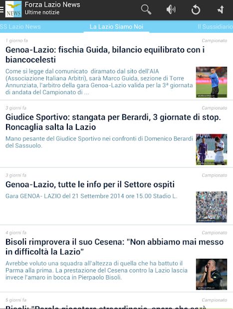 Forza Lazio News
