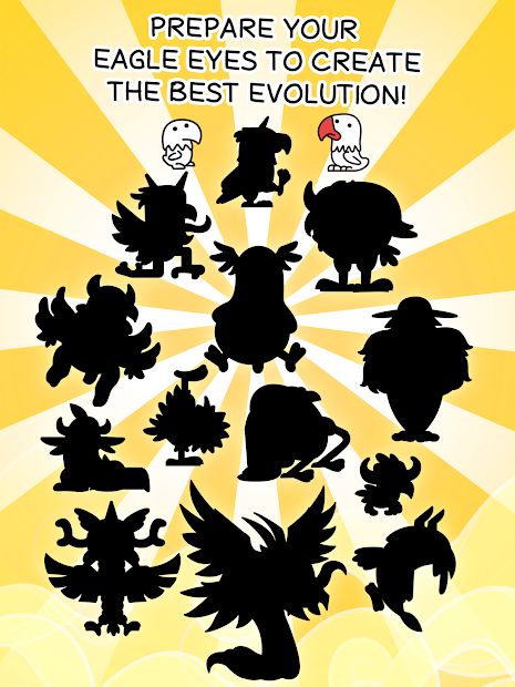 Eagle Evolution: Merge Animals