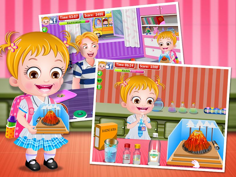 Baby Hazel Science Fair
