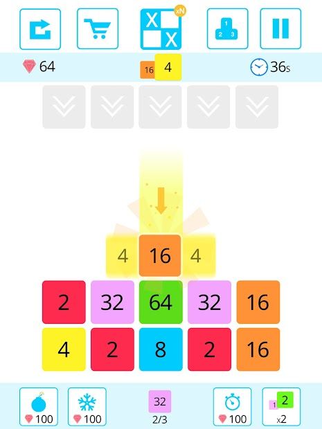 Drop n Merge Blocks