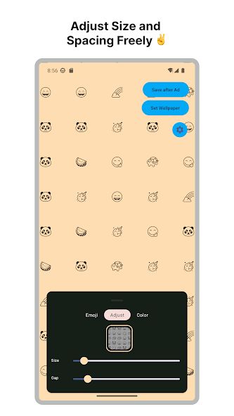 Pixel Emoji Wallpaper