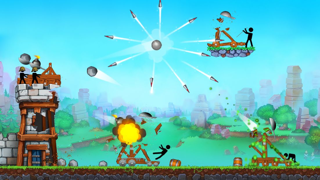 The Catapult - Stick man Throw