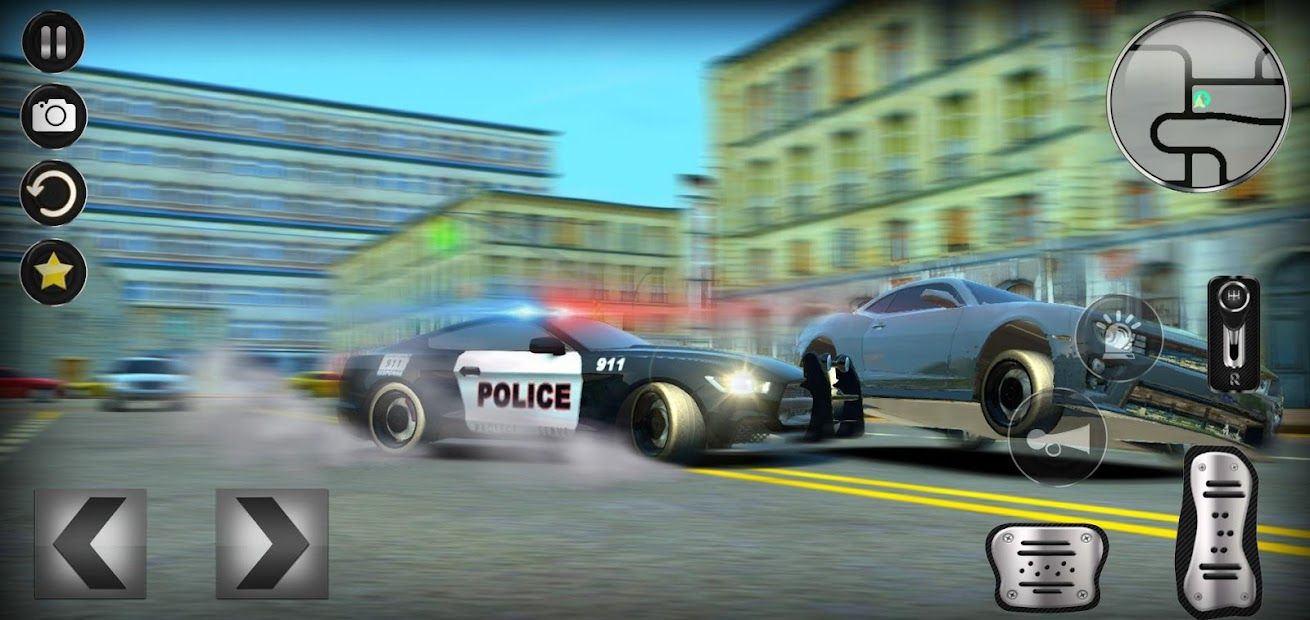 Police Car Drift شرطة الهجوله