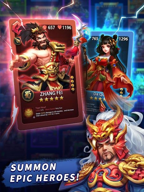 Three Kingdoms & Puzzles: Matc
