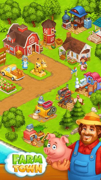 Farm Town Village Build Story