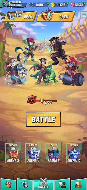 Puzzle Brawl: Match 3 PvP RPG