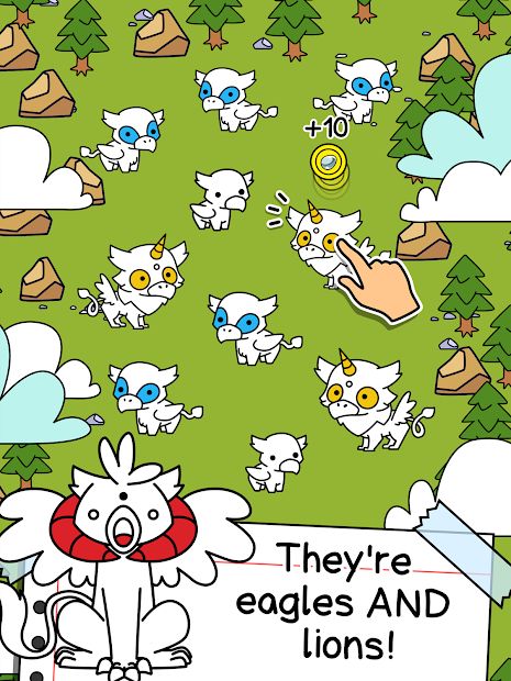 Griffin Evolution: Merge Idle