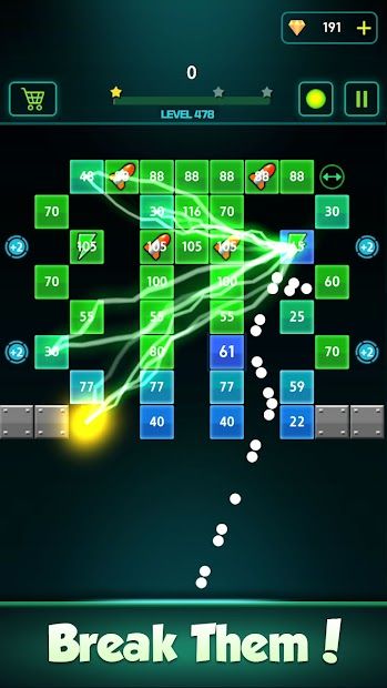 Bricks Breaker: X