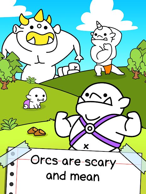 Orc Evolution: Create Monsters