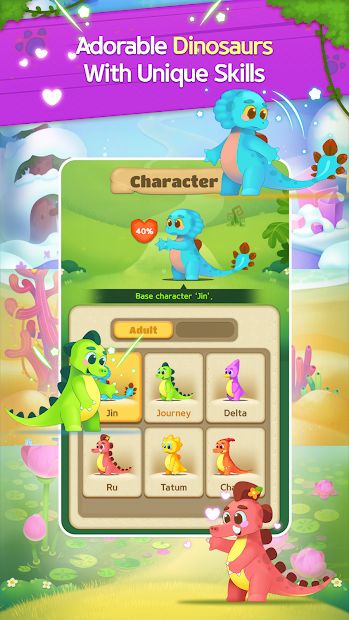 Bubble Shooter: Dino Friends