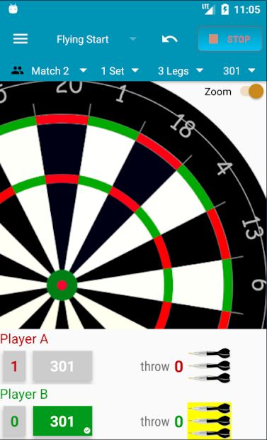 Darts Scorecard