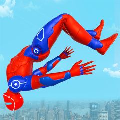 Flying Superhero: Spider Games