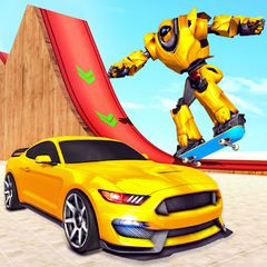 Flying Skateboard Robot Car