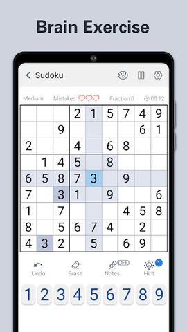 Sudoku - Number Puzzles Games