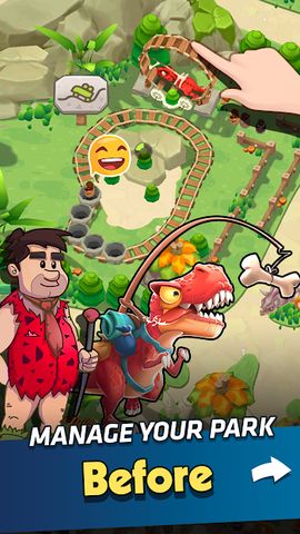 Stone Park: Prehistoric Tycoon - Idle Game