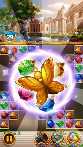Jewel Athena: Match 3 blast
