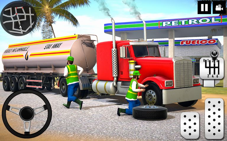Oil Tanker Truck Driving Games