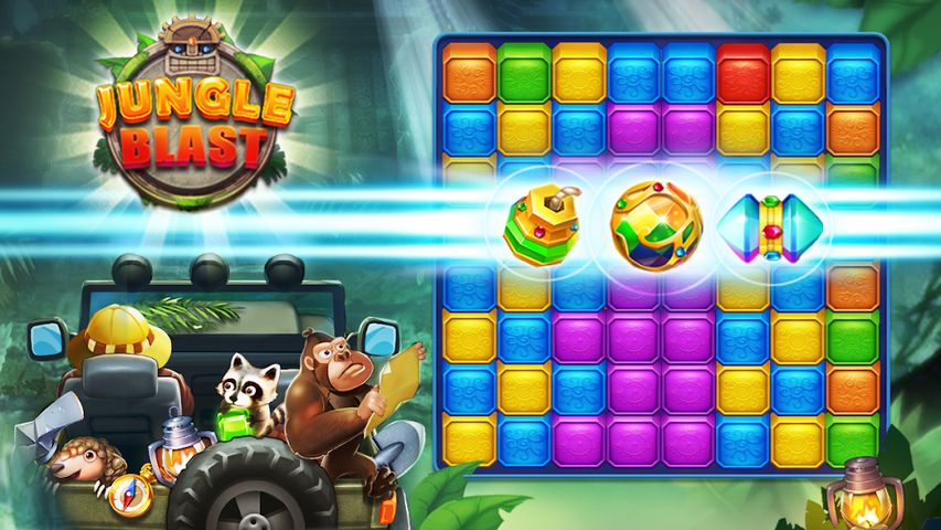 Jungle Blast - Jewels Crush