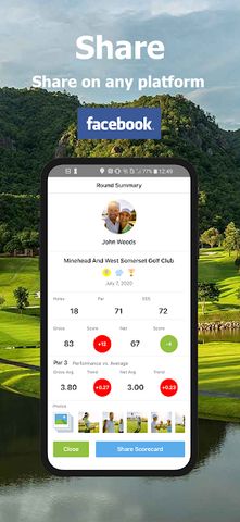 Golf Handicap, GPS, Scorecard - MOGC