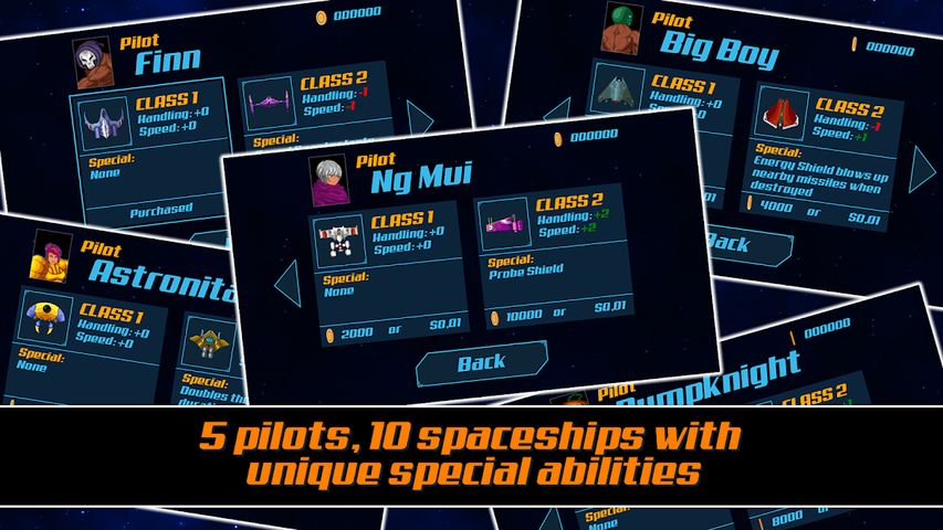 Missile Escape: Space