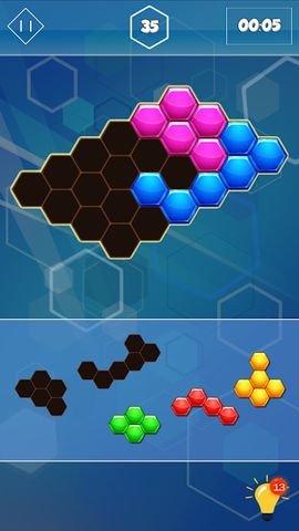 Block Hexagon Puzzle
