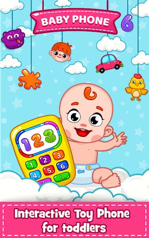 Baby Phone for toddlers - Numbers, Animals & Music
