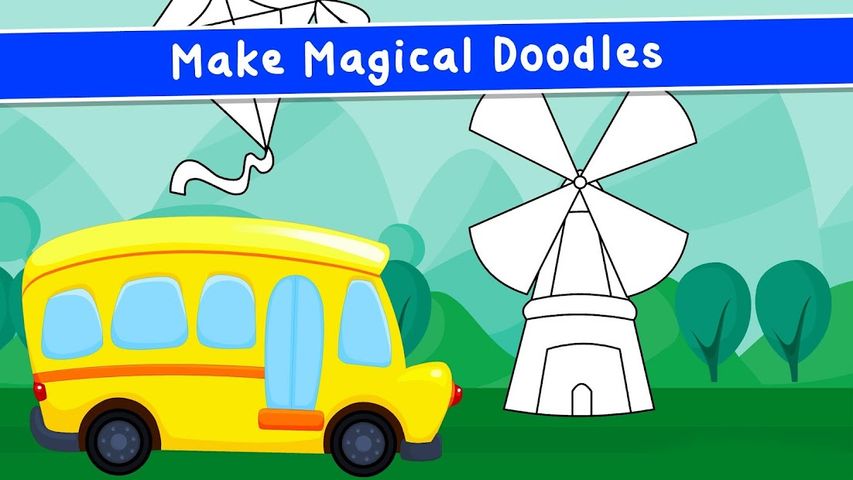 Coloring Games for Kids - Drawing & Color Book