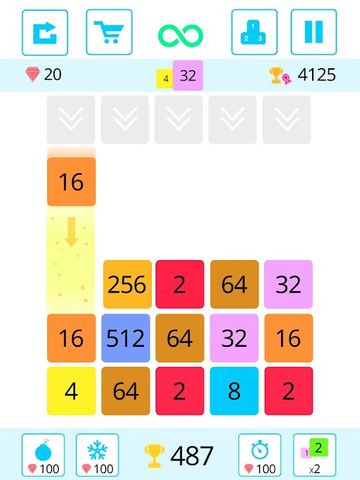 Drop n Merge Blocks